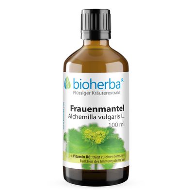 Bioherba Frauenmantel Alchemilla vulgaris L. Tropfen Tinktur