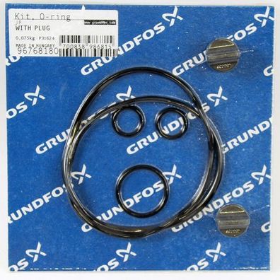 Grundfos Pumpendichtungssatz O-Ringe mit 2x Stopfen für JP5 JP6