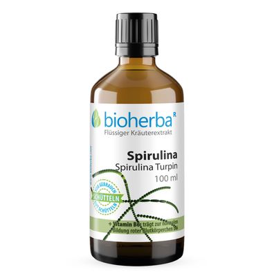 Bioherba Spirulina Turpin Tropfen Tinktur
