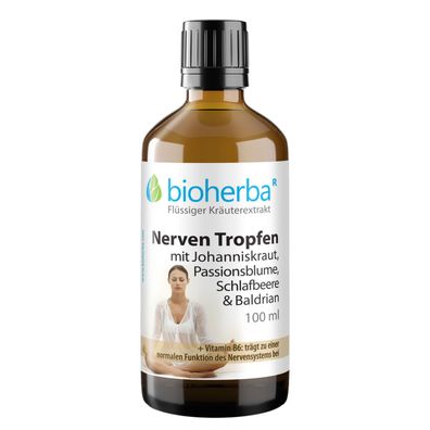 Bioherba Nerven Tropfen Tinktur