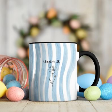 Custom Chapter 30 Birthday Tasse mit Namen & Geburtsblume, 30. Geburtstag für Frauen