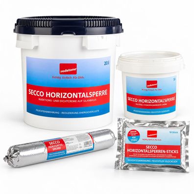 redstone Horizontalsperre Secco