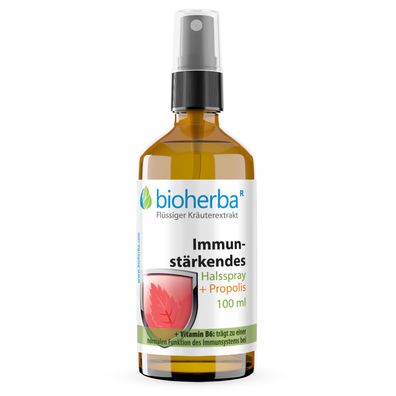 Bioherba Immunstärkendes Halsspray mit Propolis