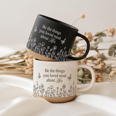 Personalized Memorial Tasse mit Namen, In Erinnerung an Mama, Trauergeschenk Beileid
