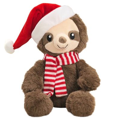 Nobby® Hunde Spielzeug Plüsch Weihnachtsfaultier Fauli 23 cm - Softplüsch