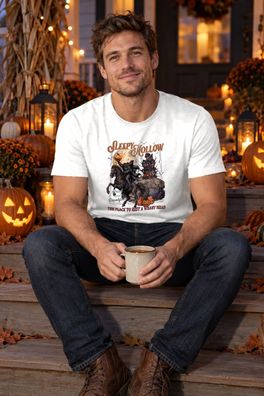 Sleepy Hollow Halloween Shirt Headless Horseman Ichabod Crane für Horrorfans