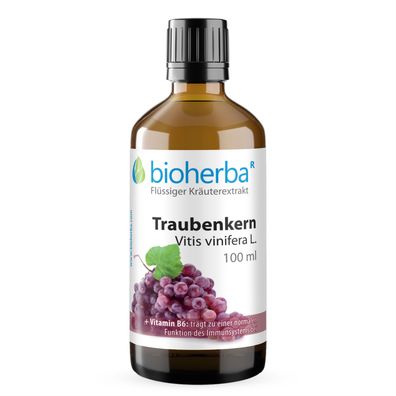 Bioherba Traubenkern Vitis vinifera L. Tropfen Tinktur