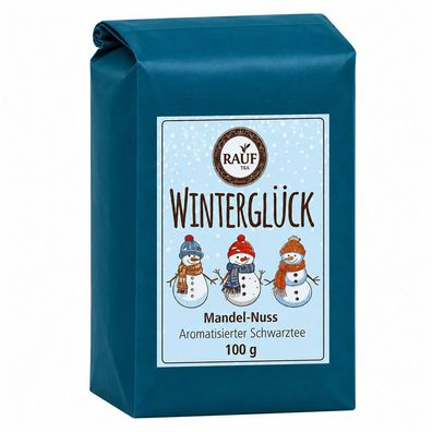 Rauf Tee Schwarzer Tee Winterglück, aromatisiert