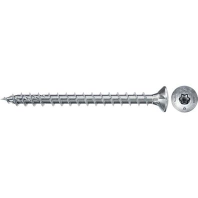 Spanplattenschraube Power-Fast II 5,0x60 Senkkopf (50St., Vollgewinde, verzinkt)