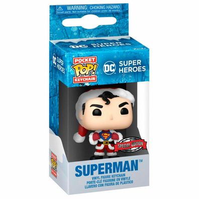 Funko Tasche POP Schlüsselanhänger DC Comics Urlaub Superman Exklusive