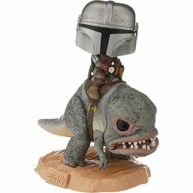 Funko POP Figur Star Wars Mandalorian Der Mandalorianer auf Blurg
