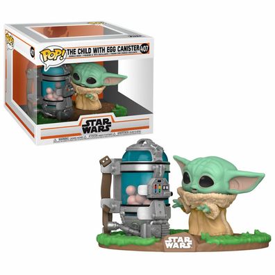Funko POP-Figur Star Wars The Mandalorian Kind mit Kanister