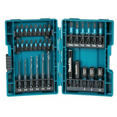 Makita Bohrer- & Bit-Satz IMPACT BLACK B-66896, 33-teilig (für Schlagschrauber)
