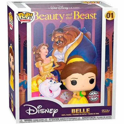 Funko Die Schöne und das Biest POP! VHS Cover Vinyl Figur Belle 9 cm