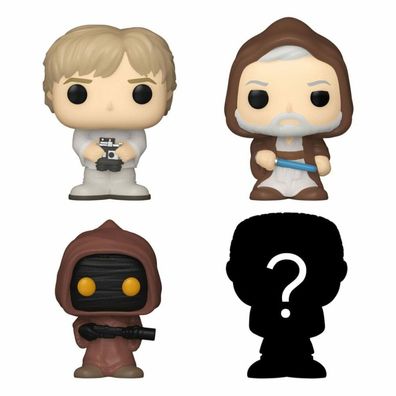 Funko Star Wars Bitty POP! Vinyl Figuren 4er-Pack Luke 2,5 cm