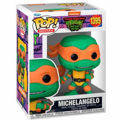 Funko Teenage Mutant Ninja Turtles POP! Movies Vinyl Figur Michelangelo 9 cm