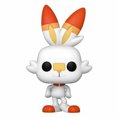 Funko Pokemon POP! Games Vinyl Figur Scorbunny (EMEA) 9 cm