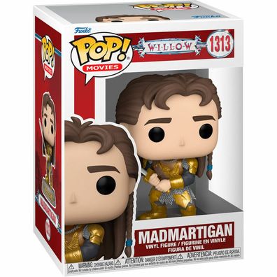 Funko Willow POP! Movies Vinyl Figur Madmartigan Metallic 9 cm