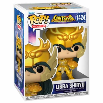 Funko Saint Seiya POP! Animation Figur Gold Libra Shiryu 9 cm