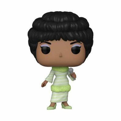 Funko Aretha Franklin POP! Rocks Vinyl Figur Green Dress 9 cm