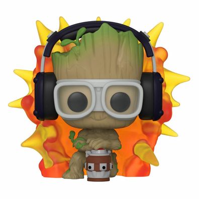 Funko Ich bin Groot POP! Vinyl Figur Groot w/ detonator 9 cm