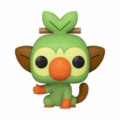 Funko Pokemon POP! Games Vinyl Figur Grookey (EMEA) 9 cm