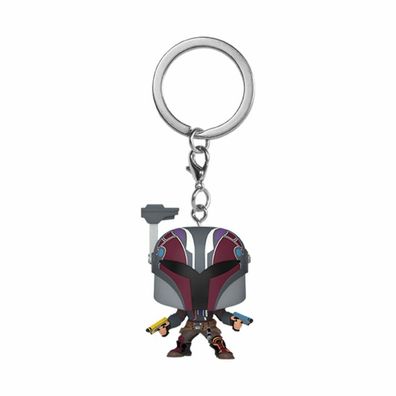 Funko Star Wars: Ahsoka POP! Vinyl Schlüsselanhänger 4 cm Sabine Wren Display (12)
