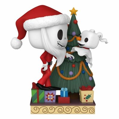 Funko Nightmare before Christmas 30th POP! Deluxe Vinyl Figur Jack & Zero w/Tree 9 cm