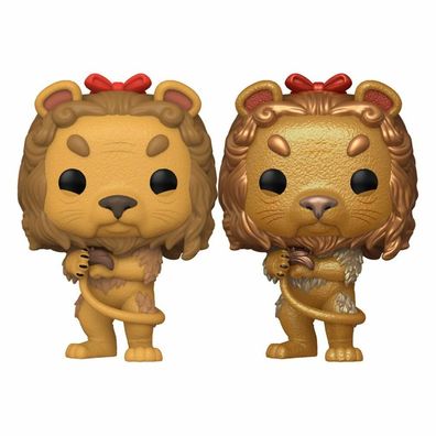 Funko Der Zauberer von Oz POP! Movies Vinyl Figur Cowardly Lion w/CH(FL) 9cm