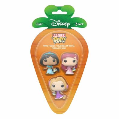 Funko Disney Pocket POP! Vinyl Figuren 3er-Pack Disney Princess R/A/J 4 cm