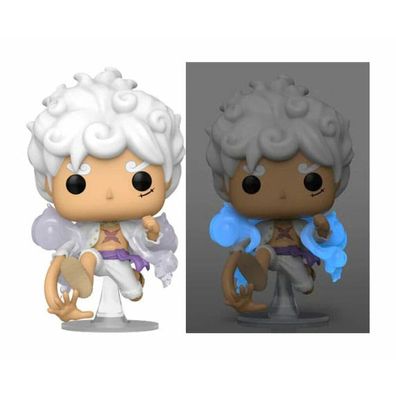 Funko One Piece POP! Animation Figur Luffy Gear Five w/CH 9 cm Sortiment (6)