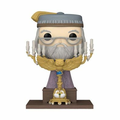 Funko Harry Potter POP! Deluxe Vinyl Figur Deluxe Dumbledore w/Podium 12 cm