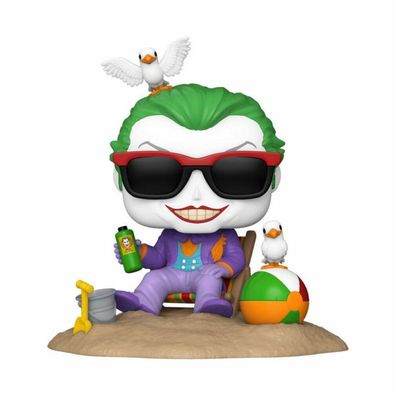 Funko Batman 85th Anniversary POP! Deluxe Vinyl Figur The Joker (Beach) 9 cm