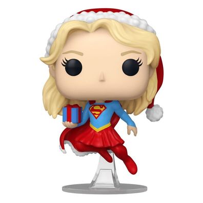 Funko DC Comics POP! Heroes Vinyl Figur Holiday '24- Supergirl 9 cm