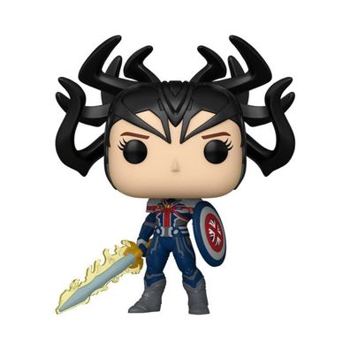 Funko What If...? POP! Animation Vinyl Figur Infinity Captain Carter 9 cm