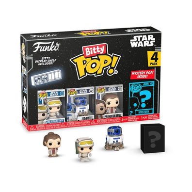 Funko Star Wars Bitty POP! Vinyl Figuren 4er-Pack Luke 2,5 cm
