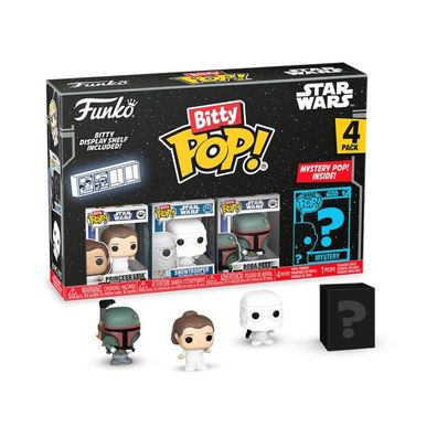Funko Star Wars Bitty POP! Vinyl Figuren 4er-Pack Leia 2,5 cm