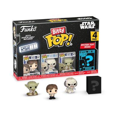 Funko Star Wars Bitty POP! Vinyl Figuren 4er-Pack Han 2,5 cm