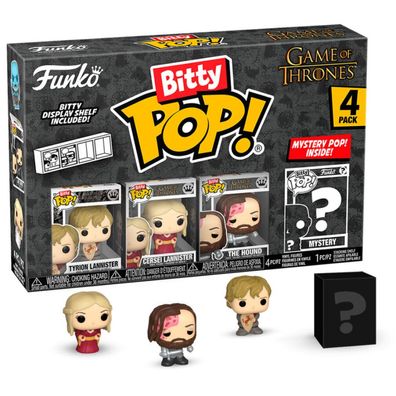Funko Blister 4 Figuren Bitty POP Spiel der Throne Tyrion