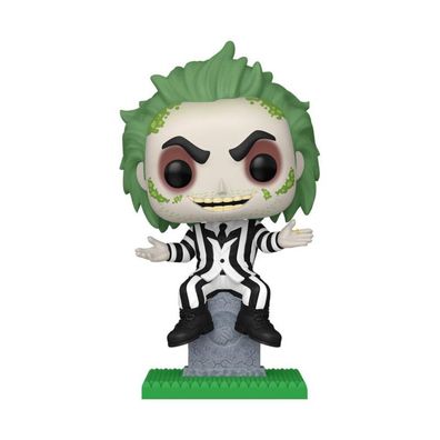 Funko Beetlejuice POP! Plus Movies Vinyl Figur Beetlejuice w/tombstone 9 cm