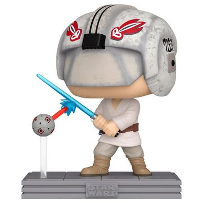 Funko Star Wars POP! Movie Vinyl Figur Luke/Remote 9 cm