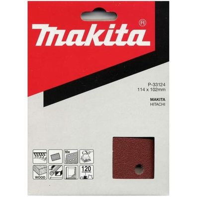 Makita 10 P-33124 Schleifblätter 120