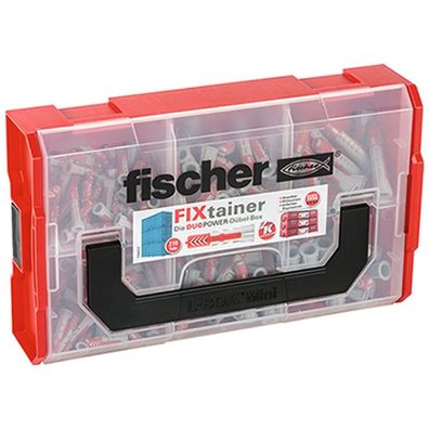 Fischer FixTainer - Duopower, Dübel (hellgrau/rot, 210-teilig)