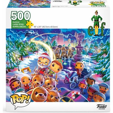Funko Buddy - Der Weihnachtself POP! Puzzle Collage (500 Teile)