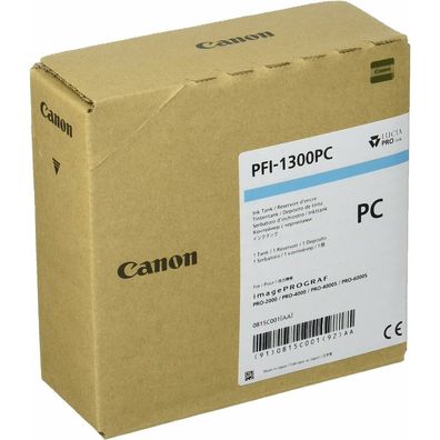 Canon Patrone Canon PFI-1300PC photo cyan