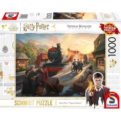 Wizarding World, Harry Potter? Hogwarts Express?, Puzzle Thomas Kinkade 1.000 Teile