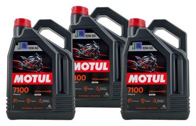 Motul 7100 10W-50 4T 3x4 Liter