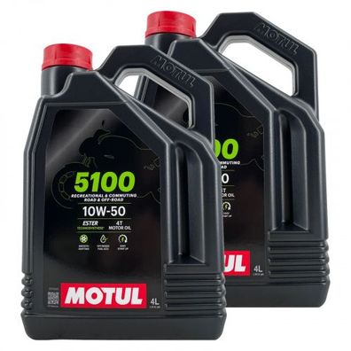 Motul 5100 10W-50 4T 2x4 Liter