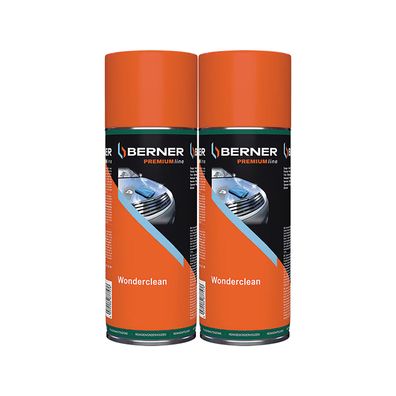 2x BERNER Wonderclean Premium 0.4 LTR Reinigung Versiegelung Pflege Autopflege