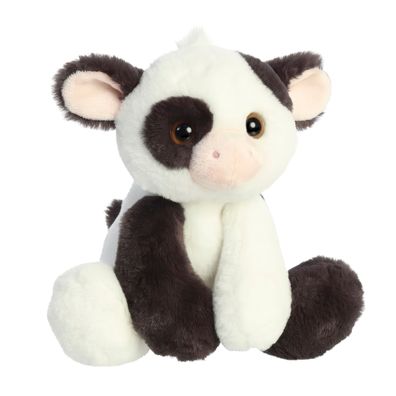 Aurora World Aurora, 31940, Flopsies Bessie Kuh, Plüschtier, Braun und Weiß, 30cm